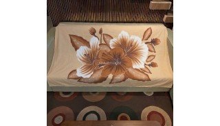Rayon Sarong Hand Painted Floral Design